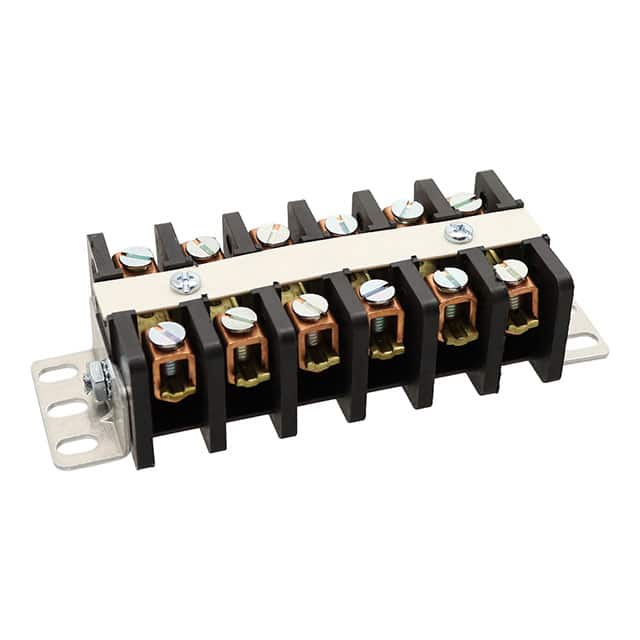 H-6 CONN BARRIER STRIP 6CIRC 0.652"