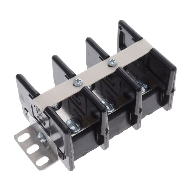 L-3 CONN BARRIER STRIP 3CIRC 1.16"
