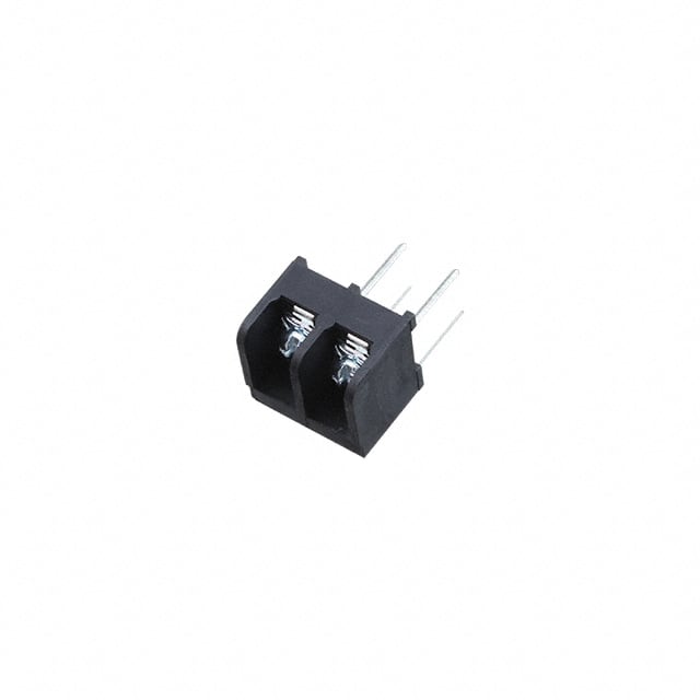 6WWV-02-008 CONN BARRIER STRIP 2CIRC 0.375"
