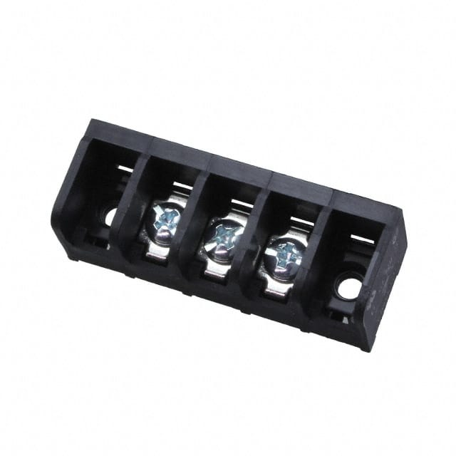 6PCV-03-009 CONN BARRIER STRIP 3CIRC 0.375"