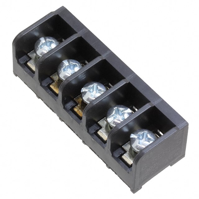 6PCV-05-007 CONN BARRIER STRIP 5CIRC 0.375"