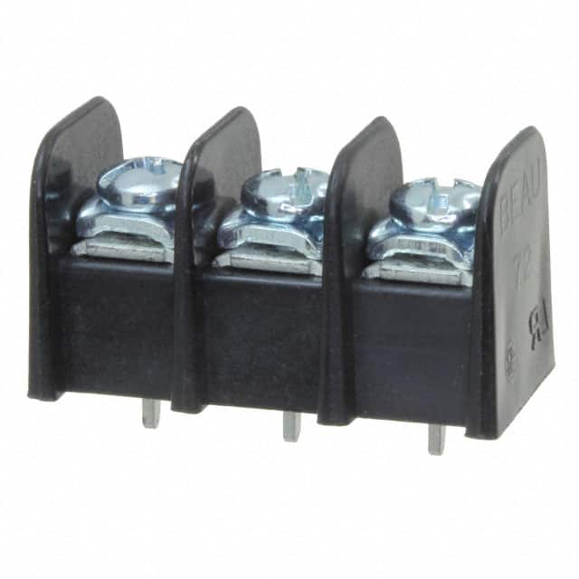 0387291616 CONN BARRIER STRIP 3CIRC 0.375"