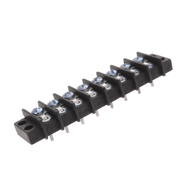 1508-Y CONN BARRIER STRIP 8CIRC 0.375"
