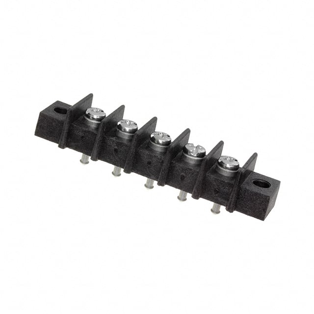 GBFTX-5 CONN BARRIER STRIP 5CIRC 0.438"