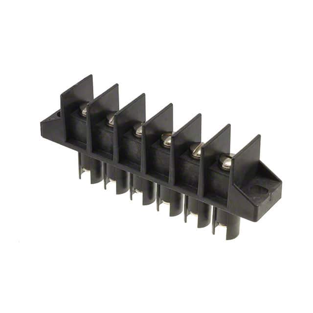 B48430604 CONN BARRIER STRIP 6CIRC 0.562"