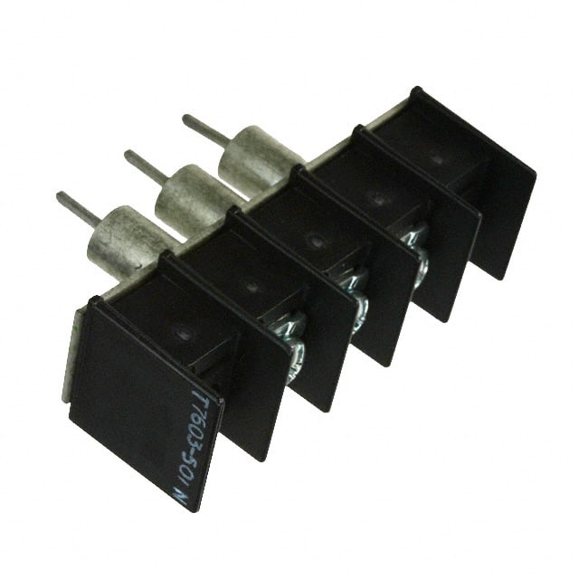 7603-501NLF CONN BARRIER STRIP 3CIRC 0.437"
