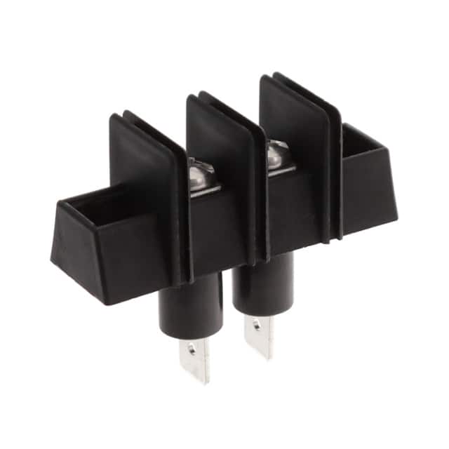 A31930203 CONN BARRIER STRIP 2CIRC 0.437"