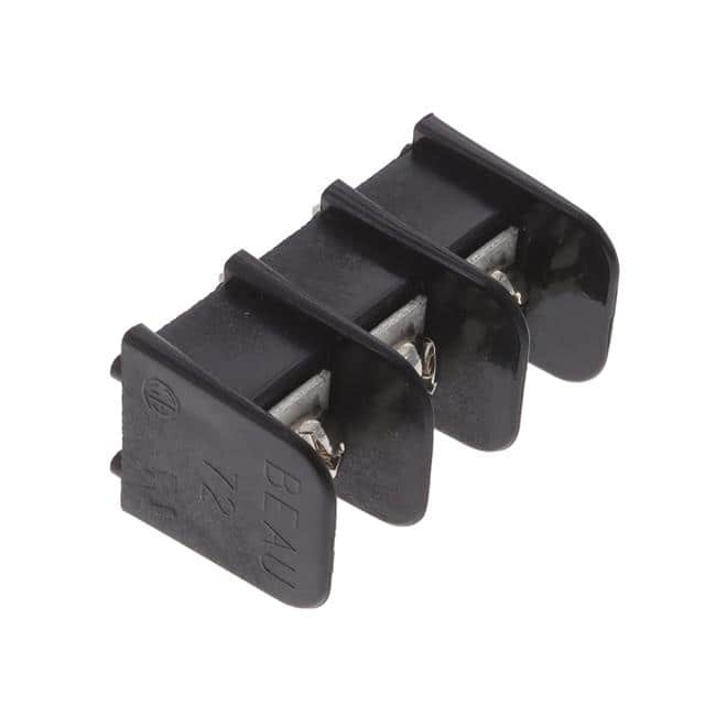 0387207203 CONN BARRIER STRIP 3CIRC 0.375"