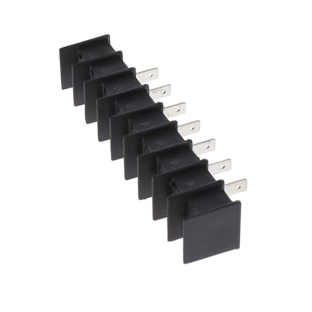 430400-07-0 CONN BARRIER STRIP 7CIRC 0.438"