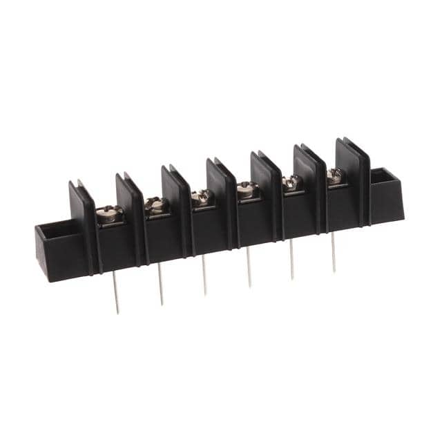 A30410603 CONN BARRIER STRIP 6CIRC 0.437"