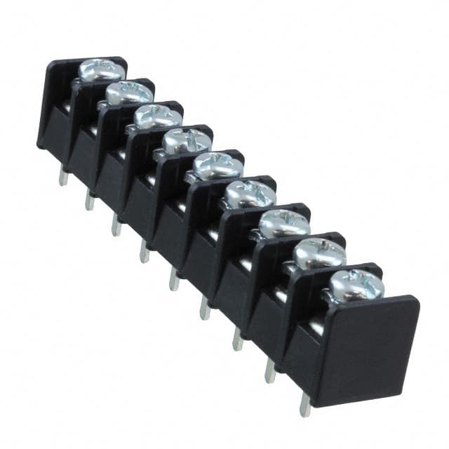 4DB-P108-09 CONN BARRIER STRIP 9CIRC 0.325"