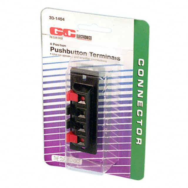 33-1404 CONN BARRIER SPKR STRIP 4CIRCUIT