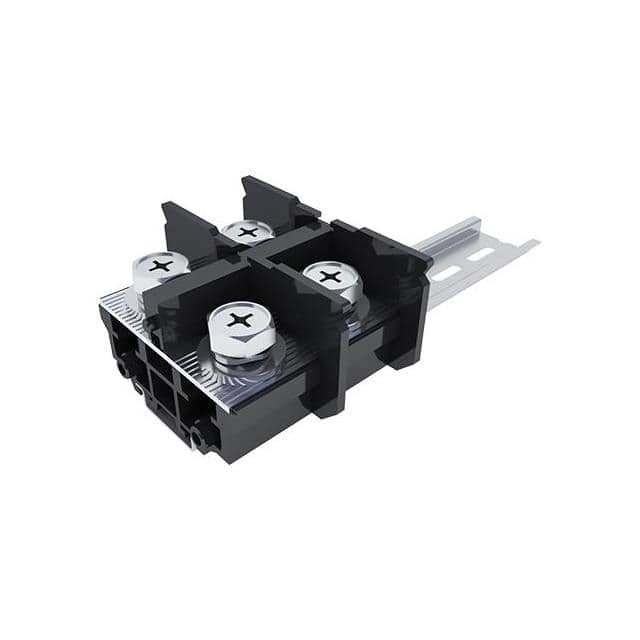 DKB200 RAIL TERM BLK FEED THRU 4/0-8AWG