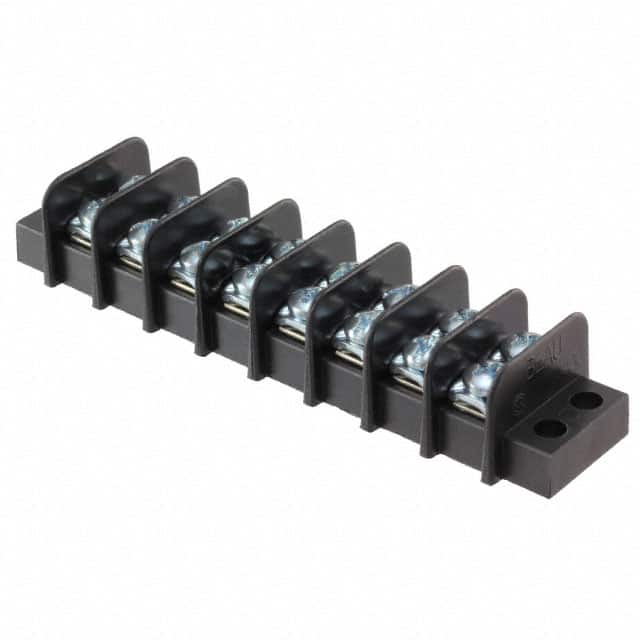 0387600308 CONN BARRIER STRIP 8CIRC 0.375"