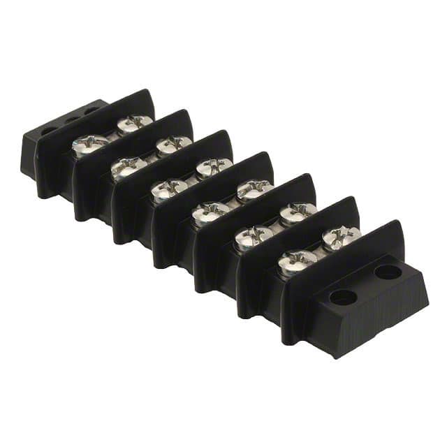 6-141 CONN BARRIER STRIP 6CIRC 0.438"