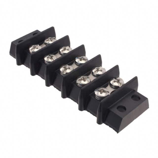5-142 CONN BARRIER STRIP 5CIRC 0.563"