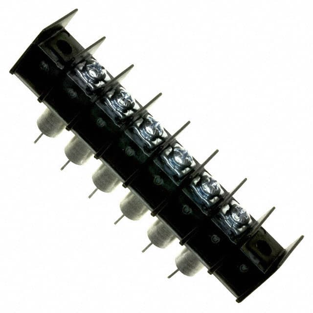 7606-501NLF CONN BARRIER STRIP 6CIRC 0.437"