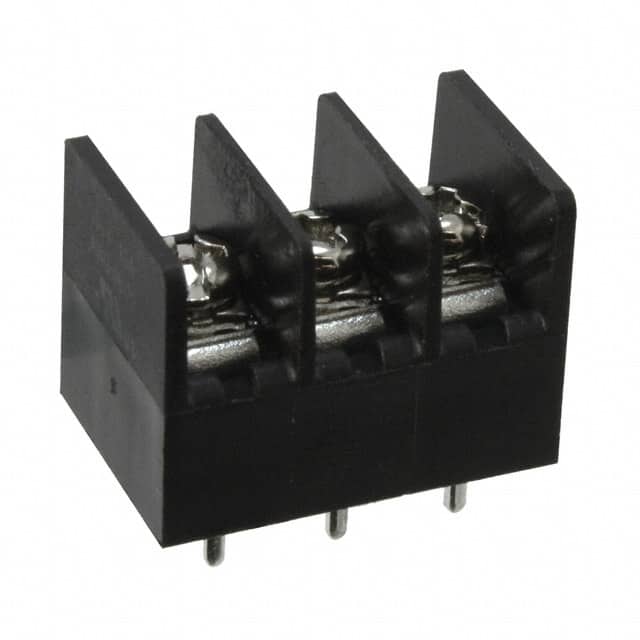 OSTYK21103030 CONN BARRIER STRIP 3CIRC 0.25"