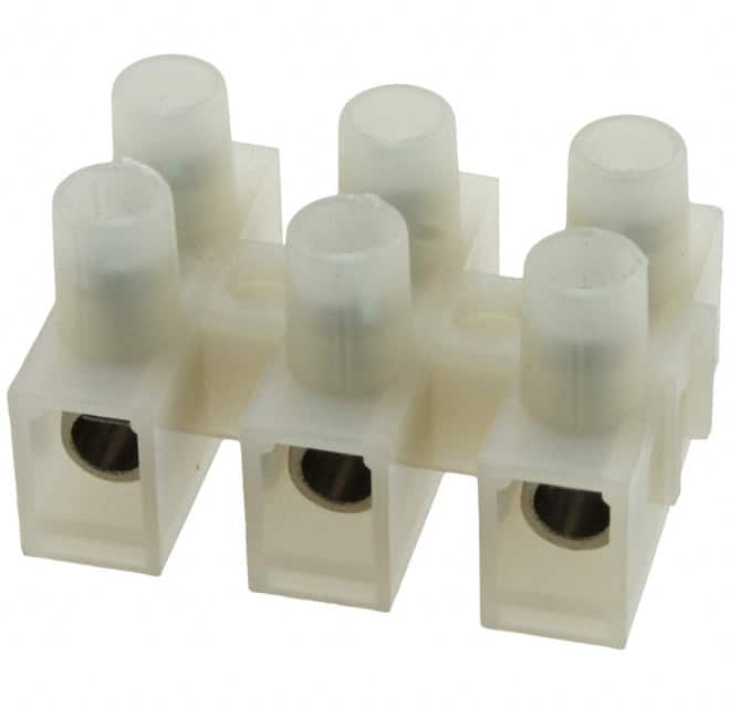ES1200/03DSFB CONN TERM STRIP 3CIRC 0.472"