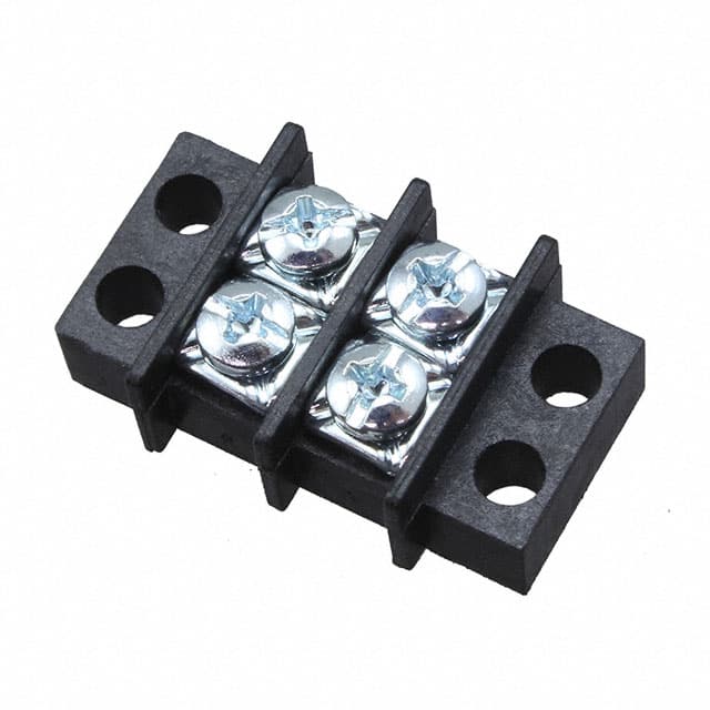 1502W CONN BARRIER STRIP 2CIRC 0.375"