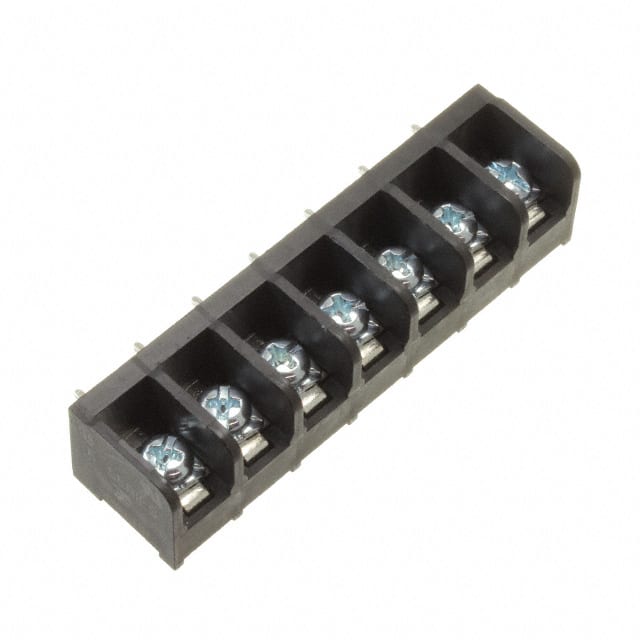 6PCR-07-006 CONN BARRIER STRIP 7CIRC 0.375"