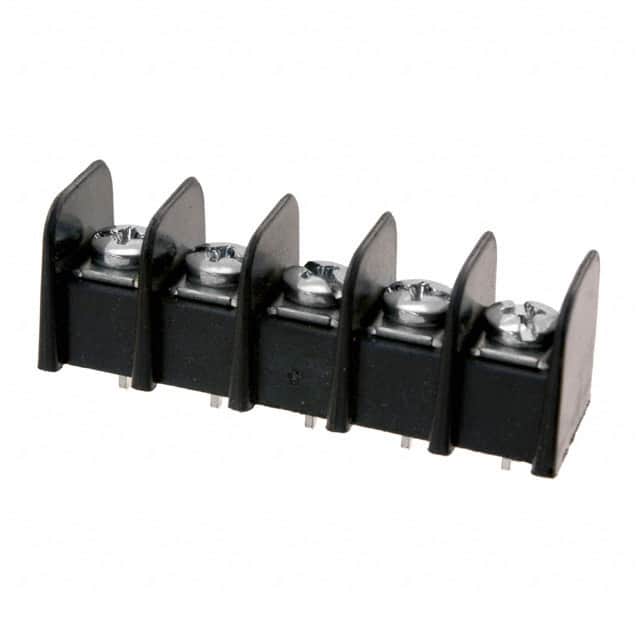0387206305 CONN BARRIER STRIP 5CIRC 0.375"