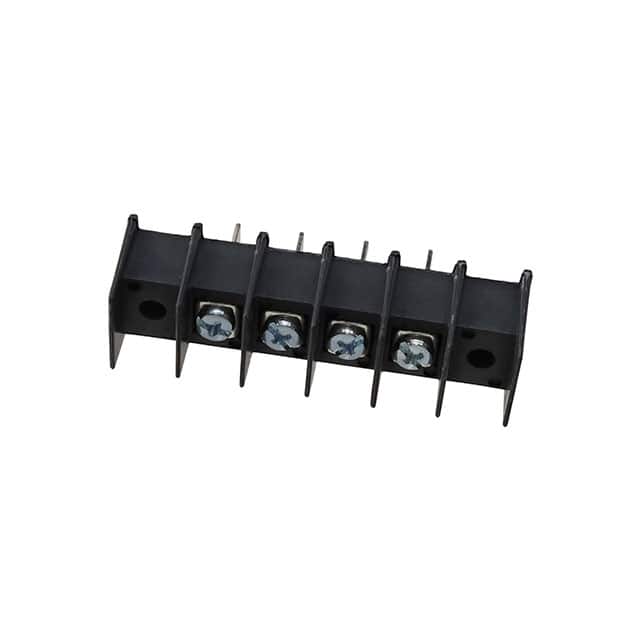 430500-04-0 CONN BARRIER STRIP 4CIRC 0.438"
