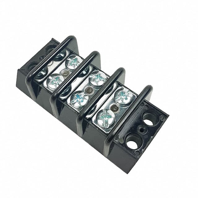 562000030 CONN BARRIER STRIP 3CIRC 0.563"