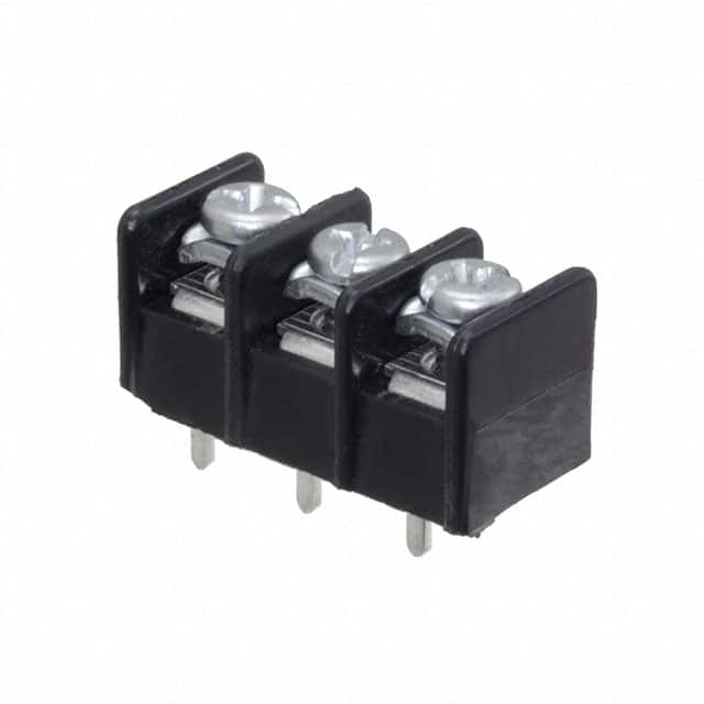A10220307 CONN BARRIER STRIP 3CIRC 0.325"