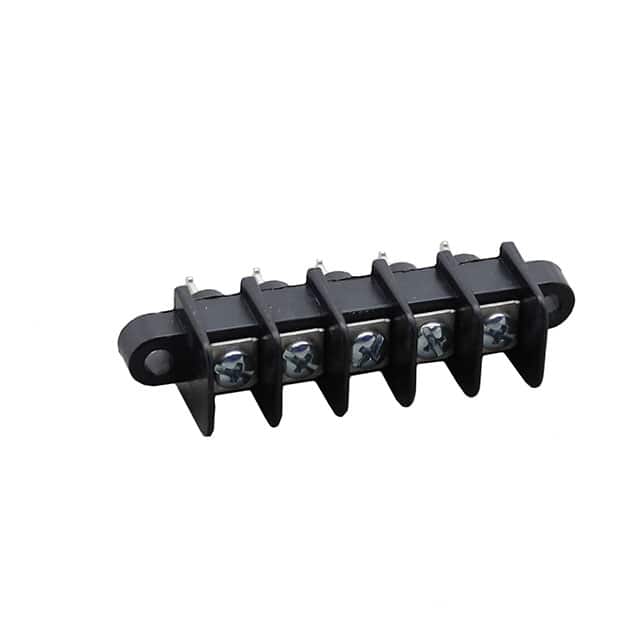 0387303105 CONN BARRIER STRIP 5CIRC 0.438"