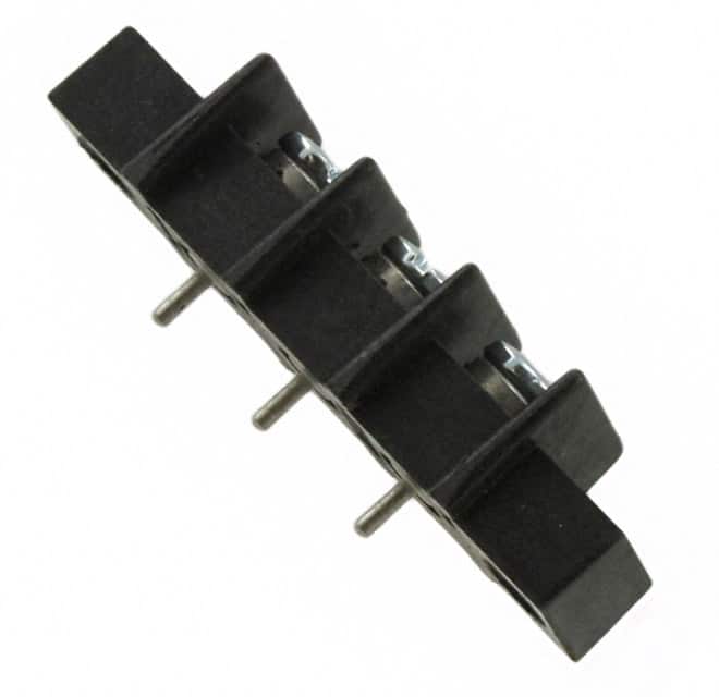 GBPX-3 CONN BARRIER STRIP 3CIRC 0.438"