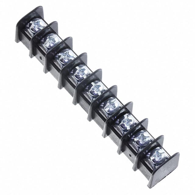 0387207509 CONN BARRIER STRIP 9CIRC 0.375"