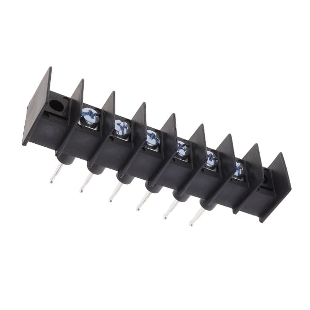 432200-06-0 CONN BARRIER STRIP 6CIRC 0.438"