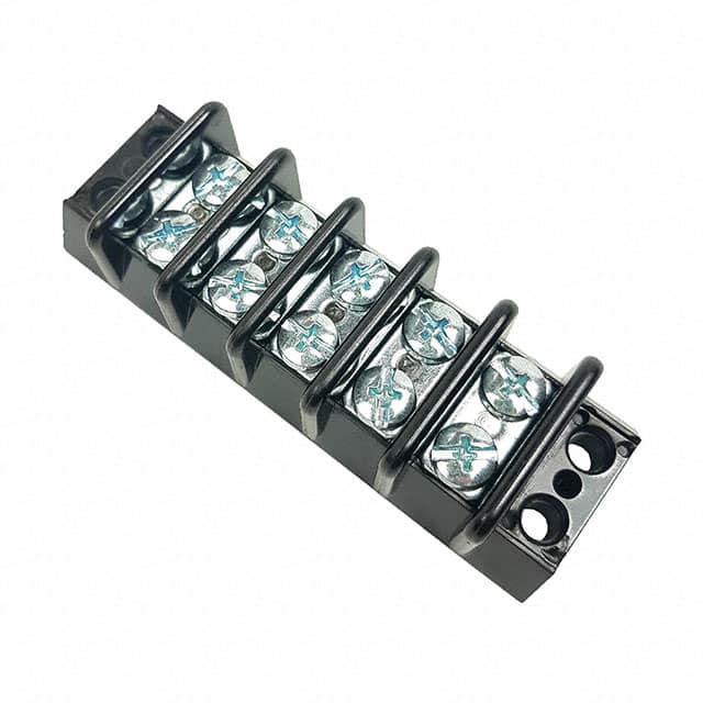 562010050 CONN BARRIER STRIP 5CIRC 0.563"