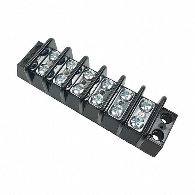 562000060 CONN BARRIER STRIP 6CIRC 0.563"
