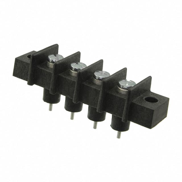 GFTPX-4 CONN BARRIER STRIP 4CIRC 0.438"