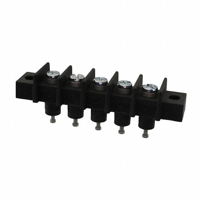 GFTX-5 CONN BARRIER STRIP 5CIRC 0.438"