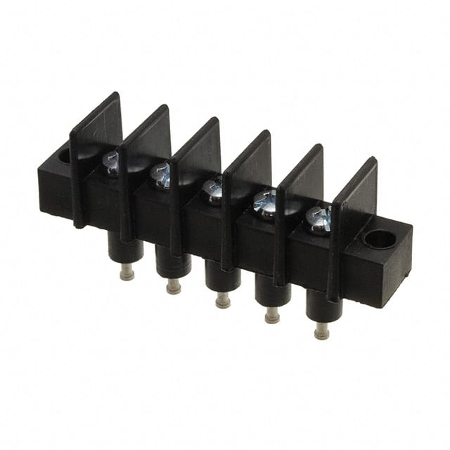 CFT-5 CONN BARRIER STRIP 5CIRC 0.375"
