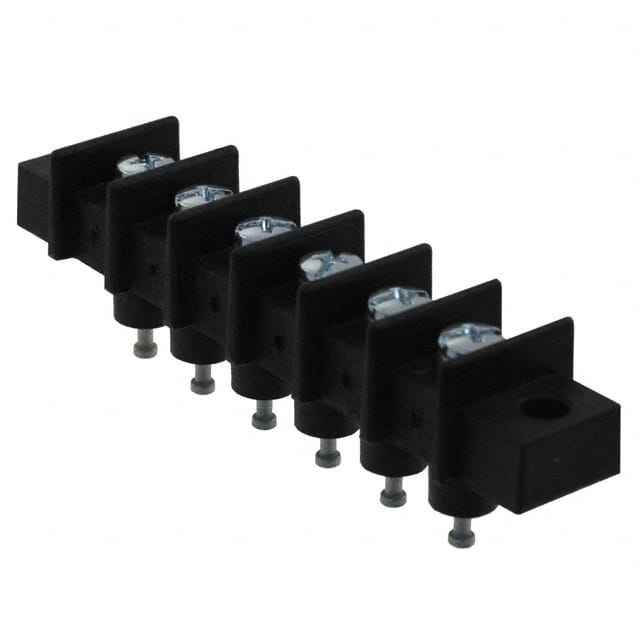 GFTAX-6 CONN BARRIER STRIP 6CIRC 0.438"