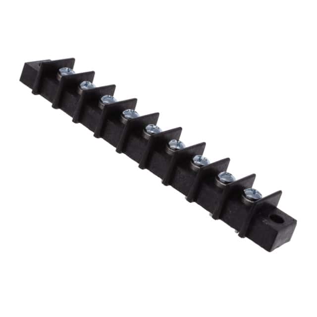 GBPX-9 CONN BARRIER STRIP 9CIRC 0.438"
