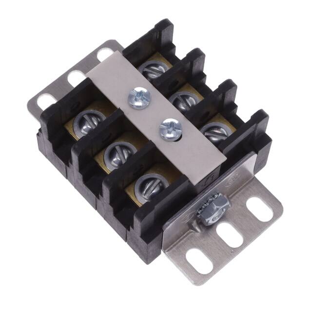 CDM-3 CONN BARRIER STRIP 3CIRC 0.546"