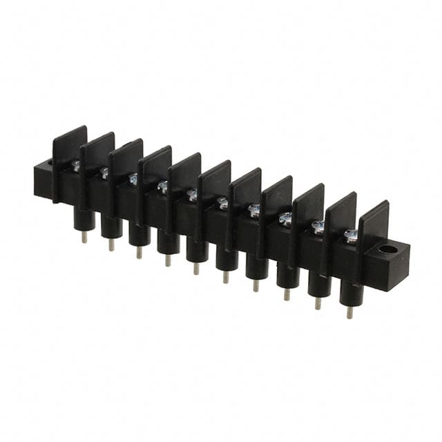 CFTP-10 CONN BARRIER STRP 10CIRC 0.375"