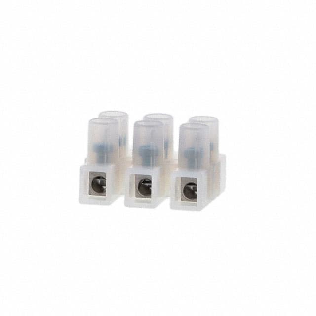 40.003 CONN TERM STRIP 3 POLES 8MM