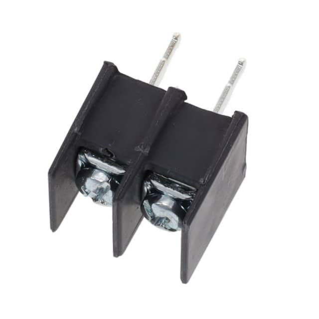 T38121-02-0 CONN BARRIER STRIP 2CIRC 0.375"