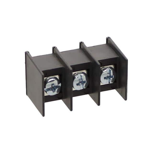 431100-03-0 CONN BARRIER STRIP 3CIRC 0.438"