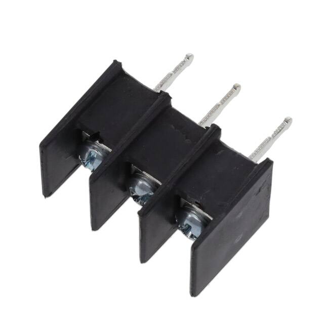 T38120-03-0 CONN BARRIER STRIP 3CIRC 0.375"