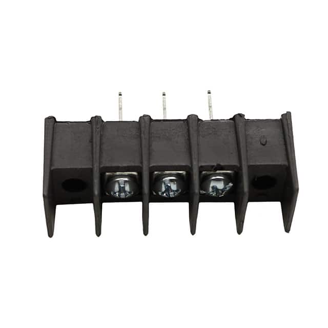 T38020-03-0 CONN BARRIER STRIP 3CIRC 0.375"