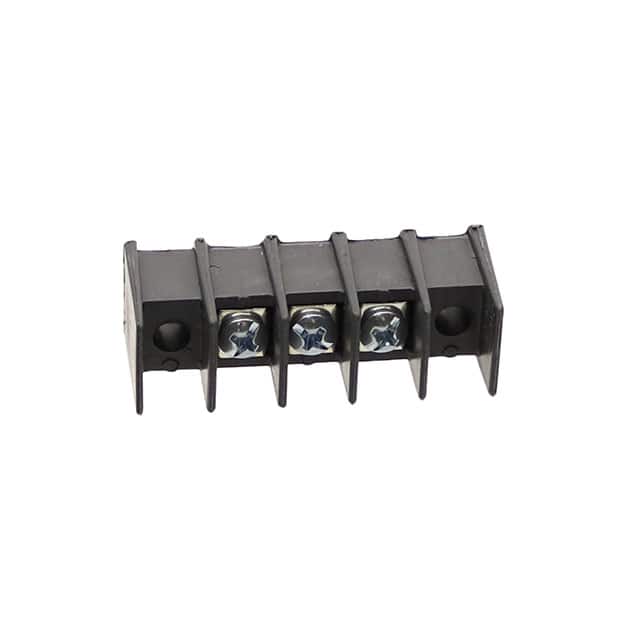 T38010-03-0 CONN BARRIER STRIP 3CIRC 0.375"