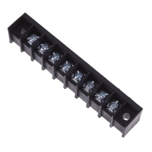 T37001-08-0 CONN BARRIER STRIP 8CIRC 0.375"