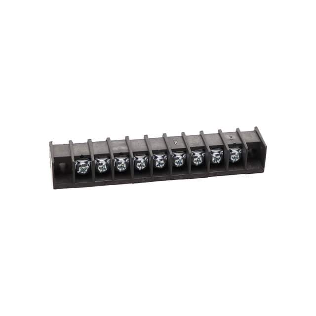 T37011-09-0 CONN BARRIER STRIP 9CIRC 0.375"
